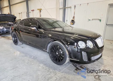 2009 Bentley Continental Gt Speed from USA, damaged, VIN SCBCP73W19C059638